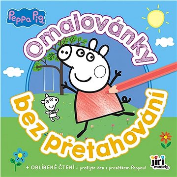

Omalovánky bez přetahování Prasátko Peppa