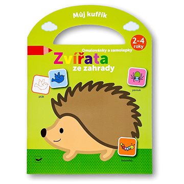 

Můj kufřík Omalovánky a samolepky Zvířata ze zahrady