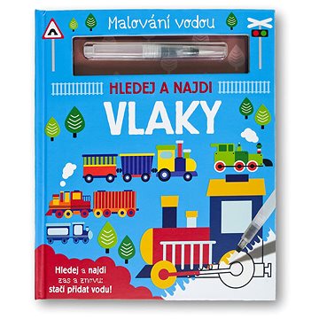 

Malování vodou Vlaky: Hledej a najdi