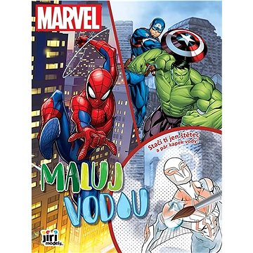 

Maluj vodou A4 Marvel