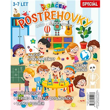 

Postřehovky Lušti, hledej rozdíly: Dráček speciál