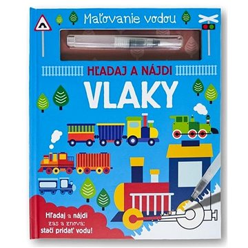 

Maľovanie vodou Vlaky