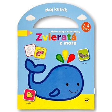 

Môj kufrík Zvieratá z mora Maľovánky a samolepky