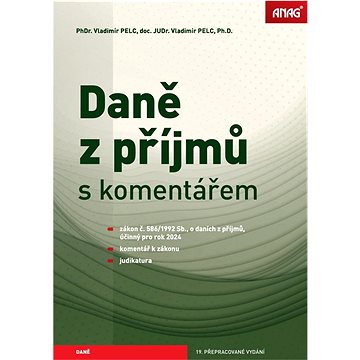 

Daně z příjmů s komentářem 2024