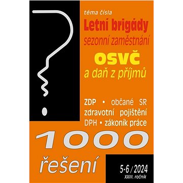 

1000 řešení 5-6/2024