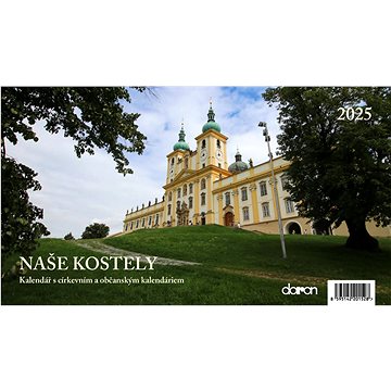 

Stolní kalendář Naše kostely 2025