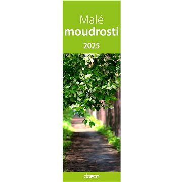 

Nástěnný kalendář Malé moudrosti 2025