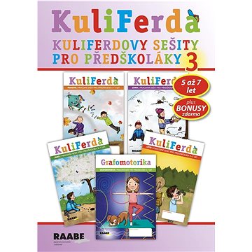 

KuliFerda (5–7 let): SADA 5 pracovných sešitů č.3