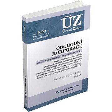 

ÚZ 1600 Obchodní korporace