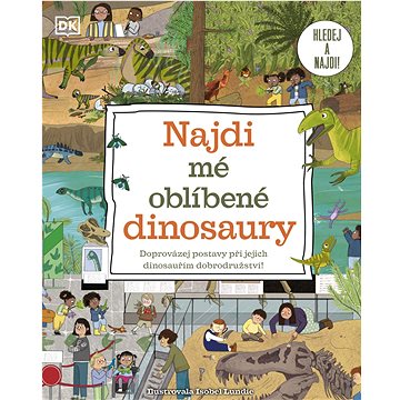 

Najdi mé oblíbené dinosaury: Hledej a najdi!