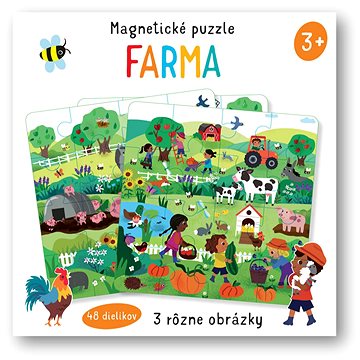 

Magnetické puzzle Farma