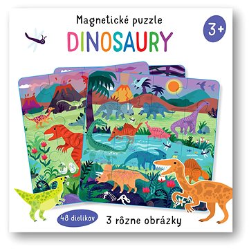 

Magnetické puzzle Dinosaury