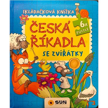 

Česká říkadla se Zvířátky: Skládačková knížka