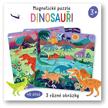 

Magnetické puzzle Dinosauři