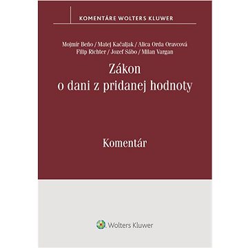 

Zákon o dani z pridanej hodnoty: Komentár