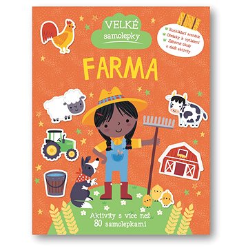 

Velké samolepky Farma: Aktivity s více než 80 samolepkami