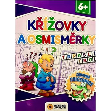 

Křížovky a osmisměrky: Zábavná cvičebnice