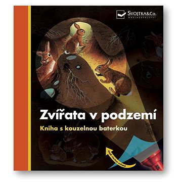 

Zvířata v podzemí: Kniha s kouzelnou baterkou
