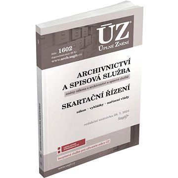

ÚZ 1602 Archivnictví