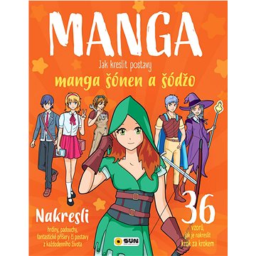 

Manga Jak kreslit postavy manga šonen a šodžo