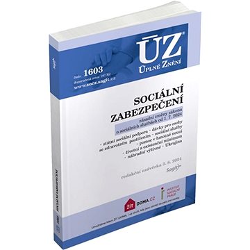 

ÚZ 1603 Sociální zabezpečení