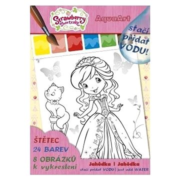 

Omalovánka A4 Akim AquaArt - stačí přidat vodu! - Strawberry Shortcake