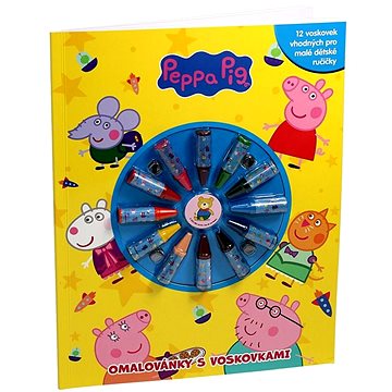Peppa Pig Omalovánky s voskovkami