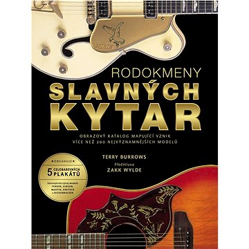 

Rodokmeny slavných kytar: Obrazový katalog mapující vznik více než 200 nejvýznamnějších modelů