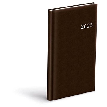 

Týdenní diář 2025 PVC dark brown