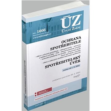 

ÚZ 1606 Ochrana spotřebitele