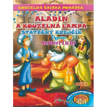 

Kouzelná sbírka pohádek Aladin a kouzelná lampa, Statečný krejčík: Interaktivní kniha