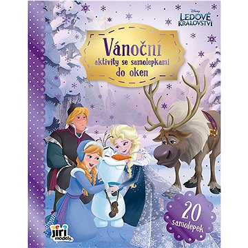 

Vánoční aktivity se samolepkami do oken Ledové království