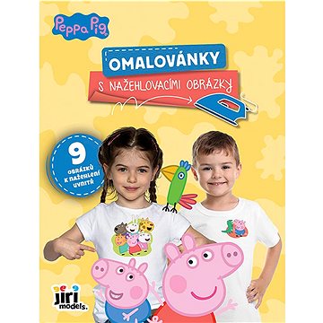 

Omalovánky s nažehlovacími obrázky Prasátko Peppa