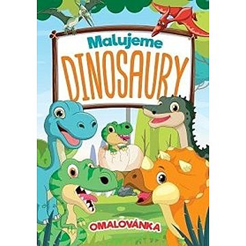 

Malujeme dinosaury Omalovánka