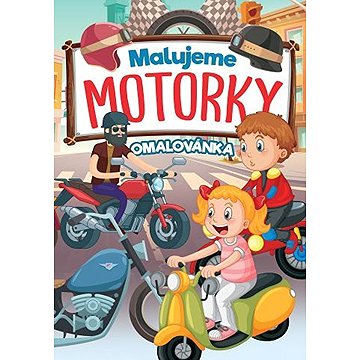 

Malujeme motorky Omalovánka