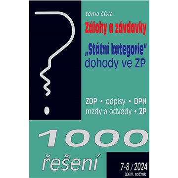 

1000 řešení 7-8/2024