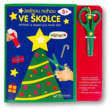 

Jednou nohou ve školce Vánoce: Stříhání a lepení pro malé děti