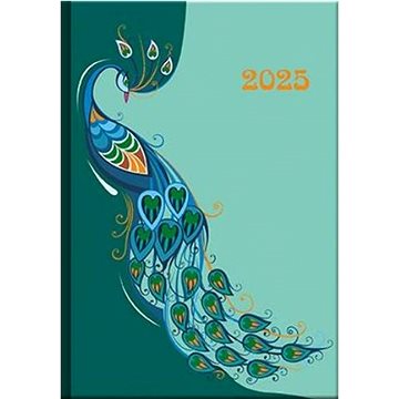 

Praktik denní diář cz/sk 2025 Páv