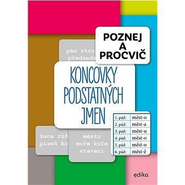 

Poznej a procvič Koncovky podstatných jmen