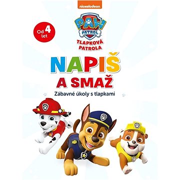 

Tlapková patrola Napiš a smaž