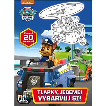 

Vybarvuj si! Tlapková patrola Tlapky, jedeme!
