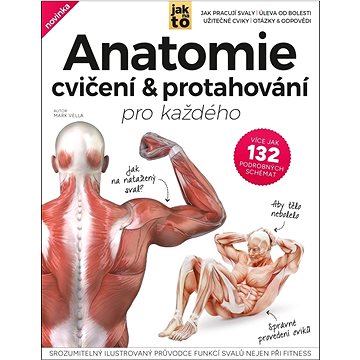 

Anatomie cvičení & protahování pro každého: Srozumitelný ilustrovaný průvodce funkcí svalů nejen při