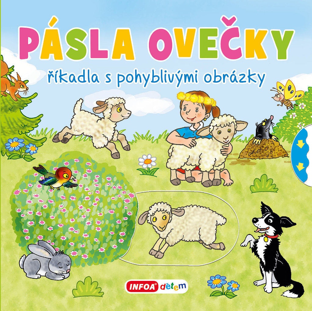 

Pásla ovečky: říkadla s pohyblivými obrázky