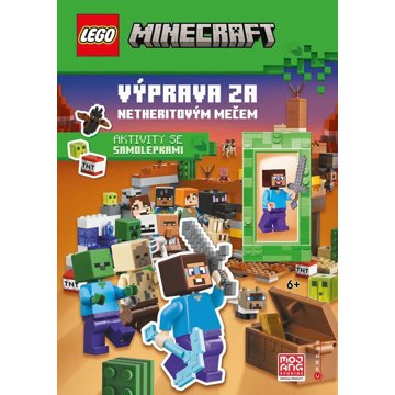 

LEGO Minecraft Výprava za netheritovým mečem: Aktivity se samolepkami