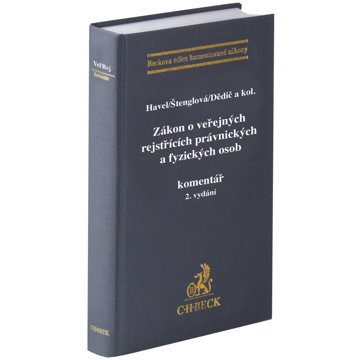 

Zákon o veřejných rejstřících právnických a fyzických osob