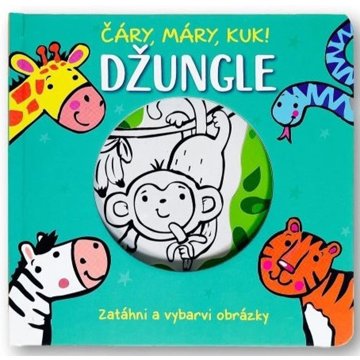 

Čáry, máry, kuk! Džungle: Zatáhni a vybarvi obrázky