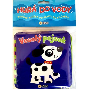 

Veselý pejsek Hurá do vody: Kousací knížka do vody i do kočárku