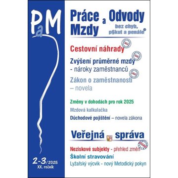 

Práce a mzdy: Cestovní náhrady 2025