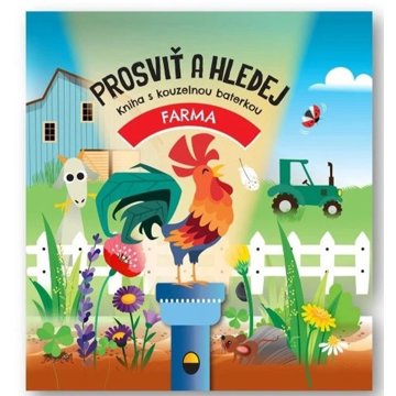 

Prosviť a hledej Farma: Kniha s kouzelnou baterkou