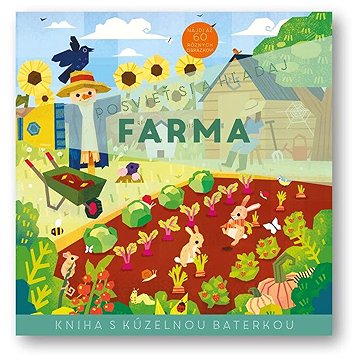 

Posvieť a hľadaj Farma: Kniha s kúzelnou baterkou